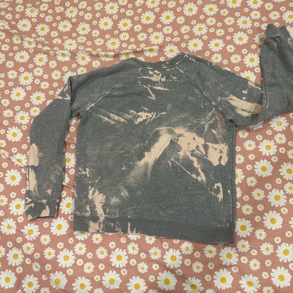 Vintage 70s grey and pink bleached tie dye Nike Sweatshirt - Picture 4 of 17